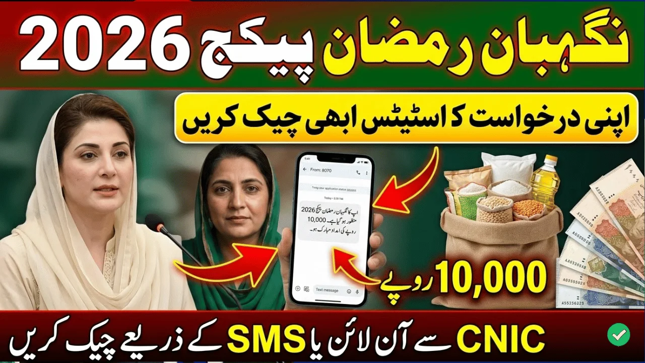How to Check Application Status – Punjab Nigehban Ramzan Package 2026