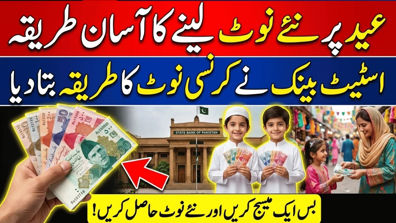 SBP Fresh Currency Note Eid Ul Fitr 2026