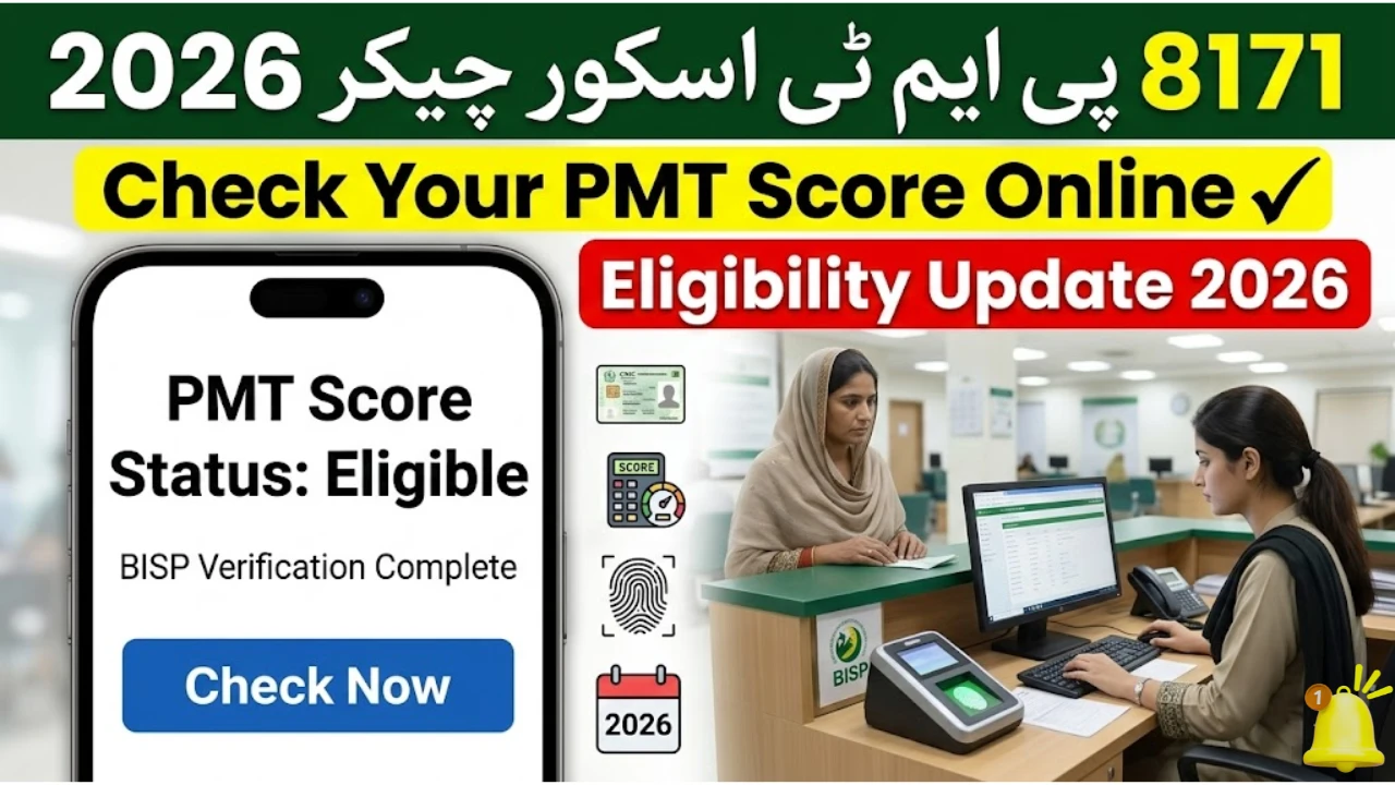 8171 PMT Score Checker 2026